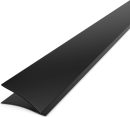 Fin Shaped, Silicone  Stripping Door Seal and Window Seal, Self Adhesive (Black)