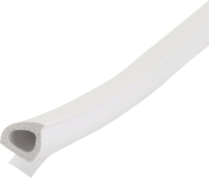 Building Products 43846 3/8 in. x 3/8 in. x 17 ft. White Premium Silicone Rubber  Window Seal for Ex-Large Gaps