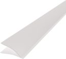 Fin Shaped, Silicone  Stripping Door Seal and Window Seal, Self Adhesive (White)