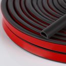 Silicone  Stripping Door Seal, 20FT Self Adhesive D-Shaped Door  Stripping for Door Frame??Window Seal