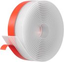 New Thickened Upgraded 2Inch (W) x 20FT(L) Door  Stripping, Extra Thick 2mm Door Draft Stopper Silicone Seal Strip, Draft Seal Tape for Doors Windows and Shower Glass Gap, Clear