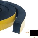 Stripping Foam 2-Pack, 1 Inch Wide X 3/4 Inch Thick, Insulation Strips with Adhesive for Door & Automotive, Air Conditioner Seal (13 Feet Total, 6.5 Feet/Roll)
