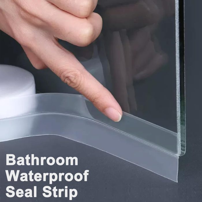 3 Rolls -Silicone  Stripping Door Seal, Draft Seal Tape for Doors, Draft Seal Insulation Tape Strip, Under Door Seal Strip for Window and Door Bottom Seal, 3 Rolls-Total 49ft (Width 35mm) - Image 2